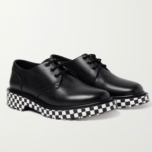 CELINE
RANGER LEATHER DERBY SHOES WITH CHECKERED SOLE